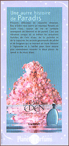 Eau d'eden de Cacharel